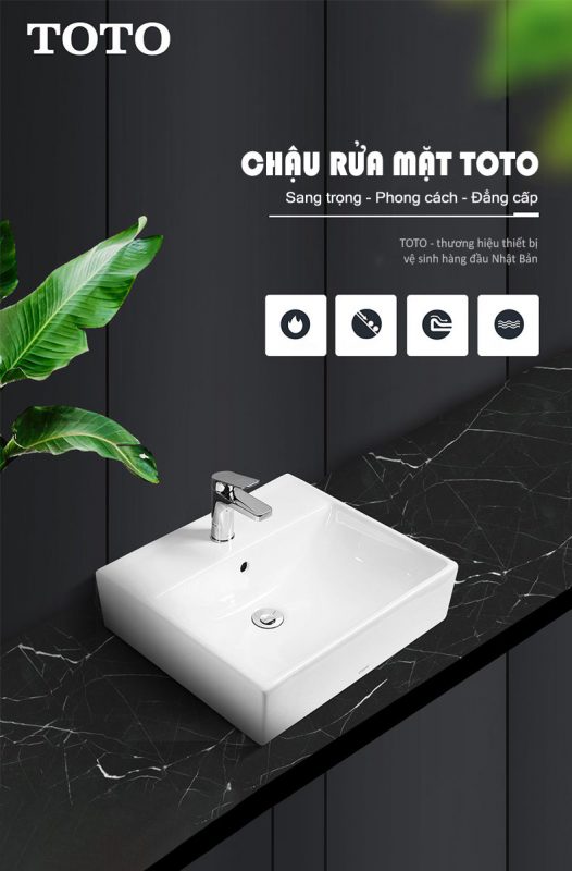 chậu rửa Toto