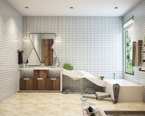 Mẫu phòng tắm đẹp hiện đại