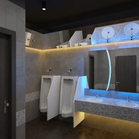 nhà vệ sinh quán bar