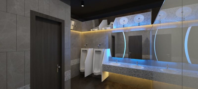 nhà vệ sinh quán bar